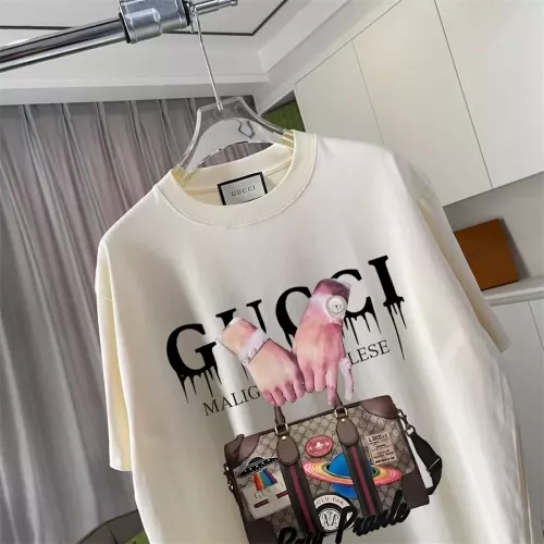 Cheap Gucci T-Shirts Short Sleeved For Unisex #1354930 Replica Wholesale [$42.00 USD] [ITEM#1354930] on Replica Gucci T-Shirts