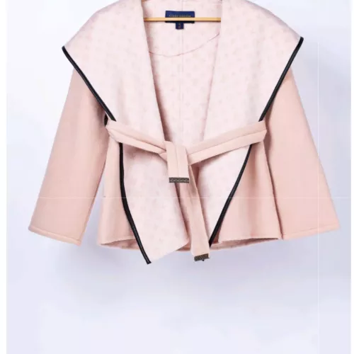 Cheap Louis Vuitton LV Coat Long Sleeved For Women #1354977 Replica Wholesale [$390.08 USD] [ITEM#1354977] on Replica Louis Vuitton LV Coat