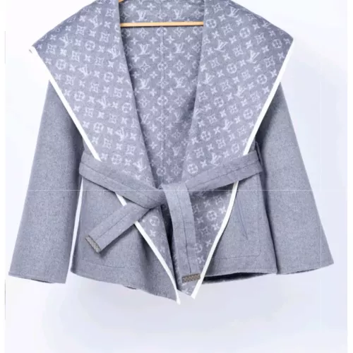 Cheap Louis Vuitton LV Coat Long Sleeved For Women #1354979 Replica Wholesale [$390.08 USD] [ITEM#1354979] on Replica Louis Vuitton LV Coat