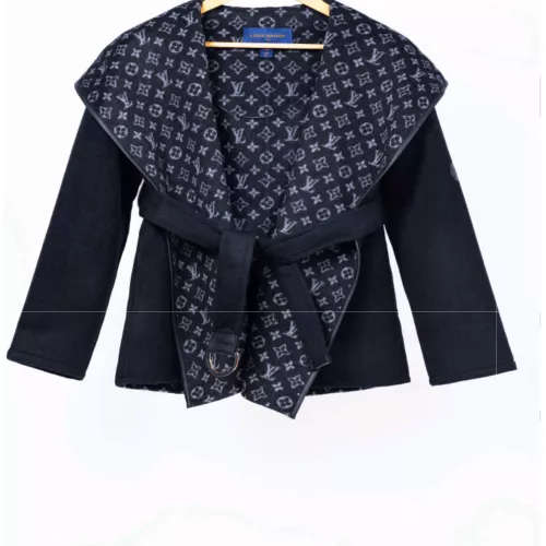 Cheap Louis Vuitton LV Coat Long Sleeved For Women #1354987 Replica Wholesale [$380.17 USD] [ITEM#1354987] on Replica Louis Vuitton LV Coat