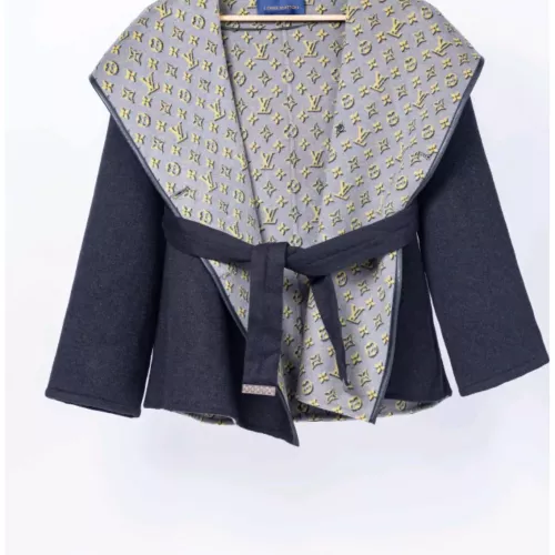 Cheap Louis Vuitton LV Coat Long Sleeved For Women #1354998 Replica Wholesale [$390.08 USD] [ITEM#1354998] on Replica Louis Vuitton LV Coat