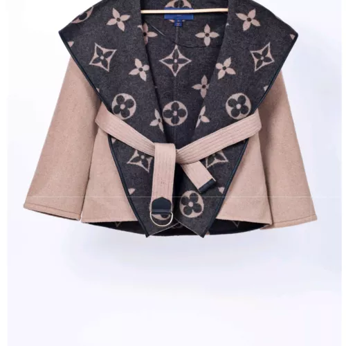 Cheap Louis Vuitton LV Coat Long Sleeved For Women #1355005 Replica Wholesale [$390.08 USD] [ITEM#1355005] on Replica Louis Vuitton LV Coat