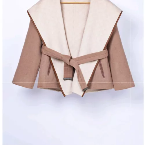 Cheap Louis Vuitton LV Coat Long Sleeved For Women #1355009 Replica Wholesale [$390.08 USD] [ITEM#1355009] on Replica Louis Vuitton LV Coat