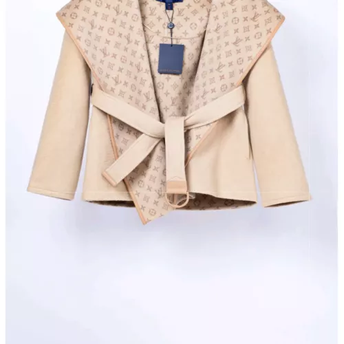 Cheap Louis Vuitton LV Coat Long Sleeved For Women #1355013 Replica Wholesale [$390.08 USD] [ITEM#1355013] on Replica Louis Vuitton LV Coat