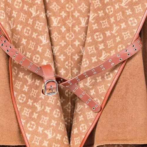 Cheap Louis Vuitton LV Coat Long Sleeved For Women #1355025 Replica Wholesale [$390.08 USD] [ITEM#1355025] on Replica Louis Vuitton LV Coat
