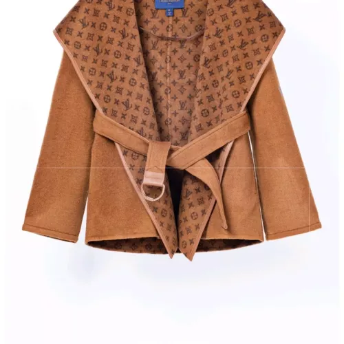 Cheap Louis Vuitton LV Coat Long Sleeved For Women #1355026 Replica Wholesale [$390.08 USD] [ITEM#1355026] on Replica Louis Vuitton LV Coat