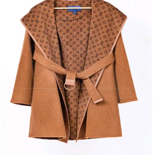 Cheap Louis Vuitton LV Coat Long Sleeved For Women #1355027 Replica Wholesale [$390.08 USD] [ITEM#1355027] on Replica Louis Vuitton LV Coat