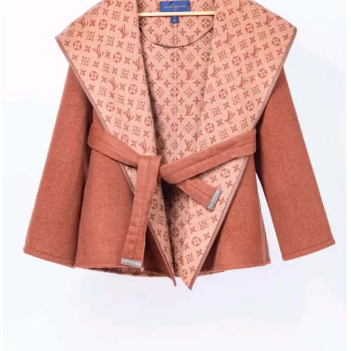 Cheap Louis Vuitton LV Coat Long Sleeved For Women #1355028 Replica Wholesale [$390.08 USD] [ITEM#1355028] on Replica Louis Vuitton LV Coat