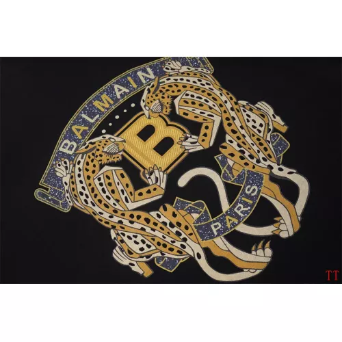 Cheap Balmain T-Shirts Short Sleeved For Unisex #1355033 Replica Wholesale [$32.00 USD] [ITEM#1355033] on Replica Balmain T-Shirts