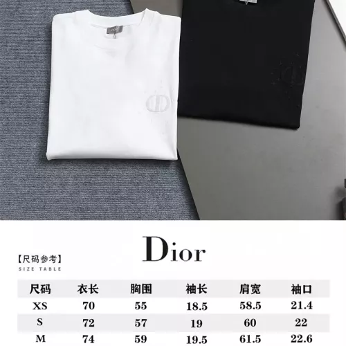 Cheap Christian Dior T-Shirts Short Sleeved For Unisex #1355053 Replica Wholesale [$39.00 USD] [ITEM#1355053] on Replica Christian Dior T-Shirts