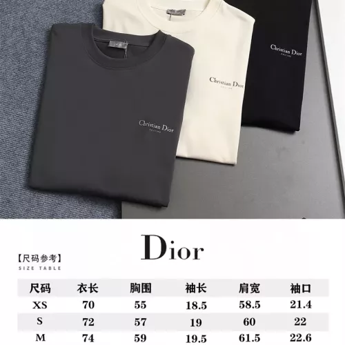 Cheap Christian Dior T-Shirts Short Sleeved For Unisex #1355056 Replica Wholesale [$39.00 USD] [ITEM#1355056] on Replica Christian Dior T-Shirts