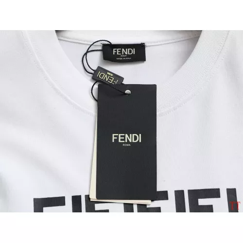 Cheap Fendi T-Shirts Short Sleeved For Unisex #1355058 Replica Wholesale [$39.00 USD] [ITEM#1355058] on Replica Fendi T-Shirts