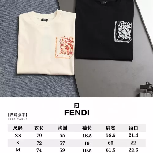 Cheap Fendi T-Shirts Short Sleeved For Unisex #1355060 Replica Wholesale [$39.00 USD] [ITEM#1355060] on Replica Fendi T-Shirts