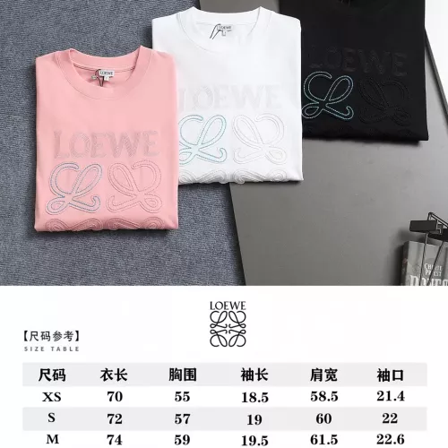 Cheap LOEWE T-Shirts Short Sleeved For Unisex #1355097 Replica Wholesale [$39.00 USD] [ITEM#1355097] on Replica LOEWE T-Shirts