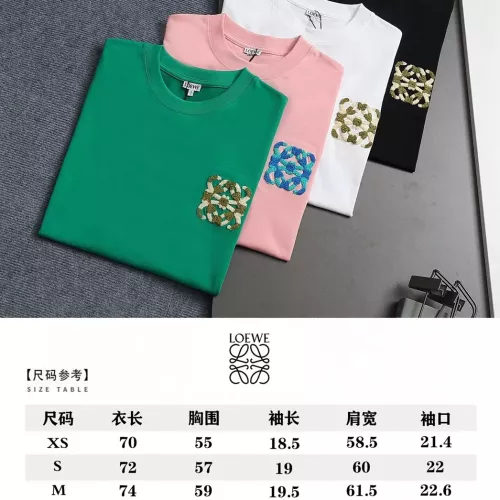 Cheap LOEWE T-Shirts Short Sleeved For Unisex #1355104 Replica Wholesale [$39.00 USD] [ITEM#1355104] on Replica LOEWE T-Shirts