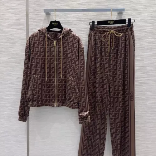 Cheap Fendi Tracksuits Long Sleeved For Women #1355119 Replica Wholesale [$92.00 USD] [ITEM#1355119] on Replica Fendi Tracksuits