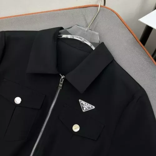 Cheap Prada Dresses Short Sleeved For Women #1355122 Replica Wholesale [$108.00 USD] [ITEM#1355122] on Replica Prada Dresses