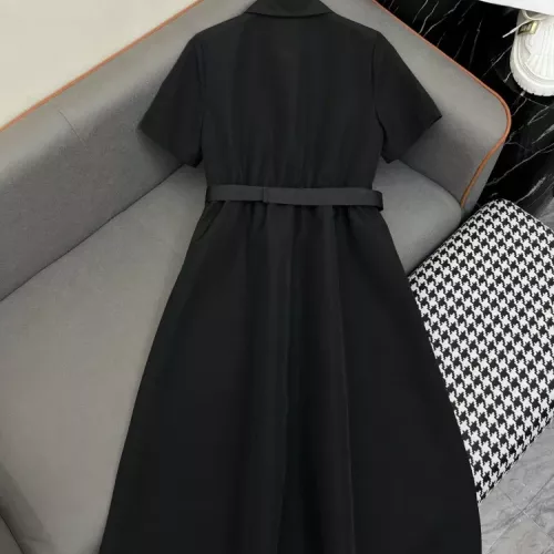 Cheap Prada Dresses Short Sleeved For Women #1355122 Replica Wholesale [$108.00 USD] [ITEM#1355122] on Replica Prada Dresses