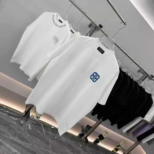 Cheap Balenciaga T-Shirts Short Sleeved For Unisex #1355135 Replica Wholesale [$42.00 USD] [ITEM#1355135] on Replica Balenciaga T-Shirts