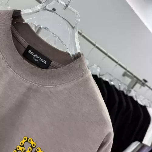 Cheap Balenciaga T-Shirts Short Sleeved For Unisex #1355136 Replica Wholesale [$42.00 USD] [ITEM#1355136] on Replica Balenciaga T-Shirts