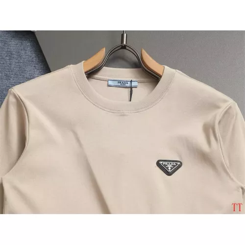 Cheap Prada T-Shirts Long Sleeved For Unisex #1355141 Replica Wholesale [$48.00 USD] [ITEM#1355141] on Replica Prada T-Shirts