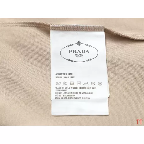Cheap Prada T-Shirts Long Sleeved For Unisex #1355141 Replica Wholesale [$48.00 USD] [ITEM#1355141] on Replica Prada T-Shirts