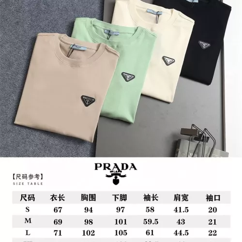 Cheap Prada T-Shirts Long Sleeved For Unisex #1355143 Replica Wholesale [$48.00 USD] [ITEM#1355143] on Replica Prada T-Shirts
