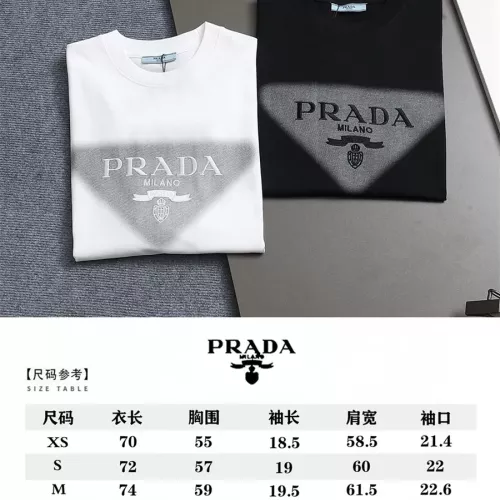 Cheap Prada T-Shirts Short Sleeved For Unisex #1355151 Replica Wholesale [$39.00 USD] [ITEM#1355151] on Replica Prada T-Shirts