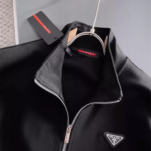 Cheap Prada Tracksuits Long Sleeved For Men #1355195 Replica Wholesale [$96.00 USD] [ITEM#1355195] on Replica Prada Tracksuits