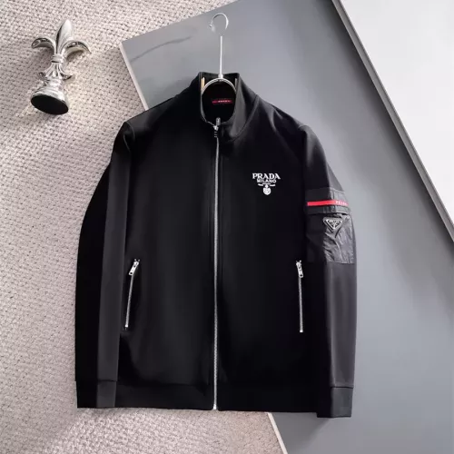 Cheap Prada Tracksuits Long Sleeved For Men #1355198 Replica Wholesale [$96.00 USD] [ITEM#1355198] on Replica Prada Tracksuits