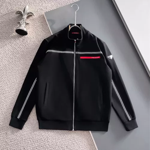 Cheap Prada Tracksuits Long Sleeved For Men #1355203 Replica Wholesale [$96.00 USD] [ITEM#1355203] on Replica Prada Tracksuits