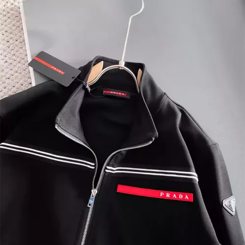 Cheap Prada Tracksuits Long Sleeved For Men #1355203 Replica Wholesale [$96.00 USD] [ITEM#1355203] on Replica Prada Tracksuits