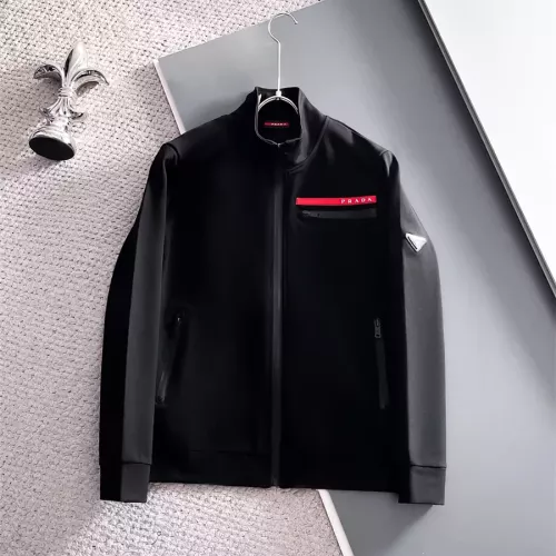 Cheap Prada Tracksuits Long Sleeved For Men #1355208 Replica Wholesale [$96.00 USD] [ITEM#1355208] on Replica Prada Tracksuits