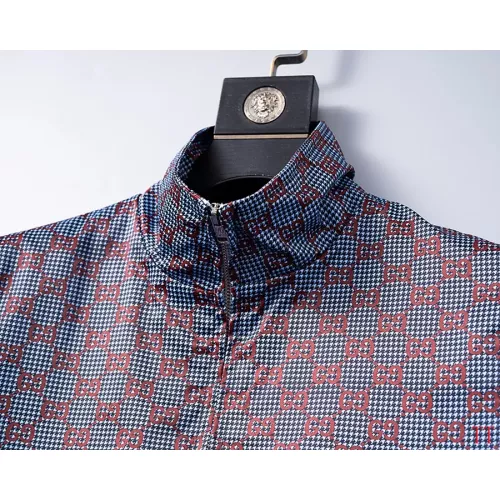 Cheap Gucci Jackets Long Sleeved For Men #1355221 Replica Wholesale [$64.00 USD] [ITEM#1355221] on Replica Gucci Jackets