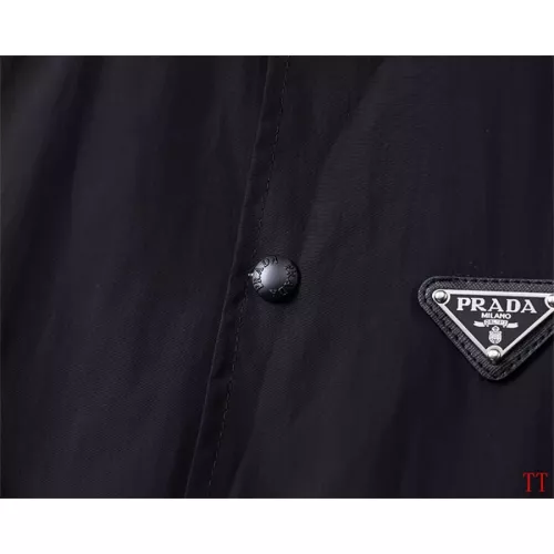 Cheap Prada Jackets Long Sleeved For Men #1355229 Replica Wholesale [$64.00 USD] [ITEM#1355229] on Replica Prada Jackets