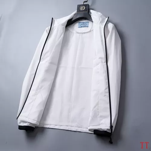 Cheap Prada Jackets Long Sleeved For Men #1355230 Replica Wholesale [$64.00 USD] [ITEM#1355230] on Replica Prada Jackets