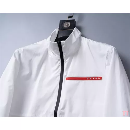 Cheap Prada Jackets Long Sleeved For Men #1355230 Replica Wholesale [$64.00 USD] [ITEM#1355230] on Replica Prada Jackets