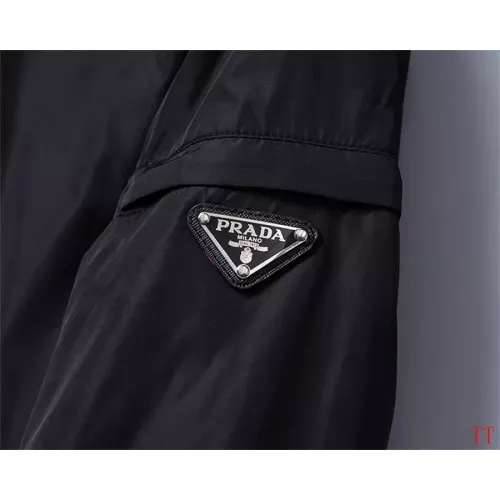 Cheap Prada Jackets Long Sleeved For Men #1355234 Replica Wholesale [$64.00 USD] [ITEM#1355234] on Replica Prada Jackets