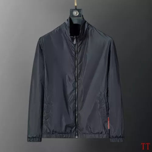 Cheap Prada Jackets Long Sleeved For Men #1355235 Replica Wholesale [$64.00 USD] [ITEM#1355235] on Replica Prada Jackets