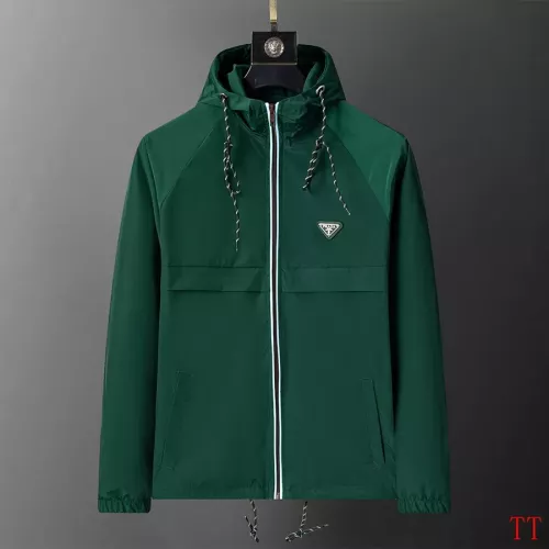 Prada Jackets Long Sleeved For Men #1355236