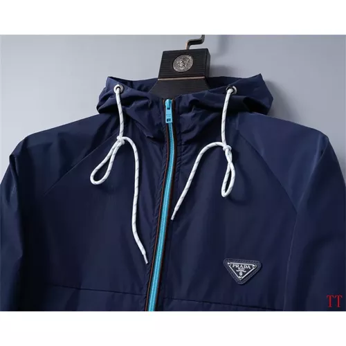 Cheap Prada Jackets Long Sleeved For Men #1355237 Replica Wholesale [$64.00 USD] [ITEM#1355237] on Replica Prada Jackets