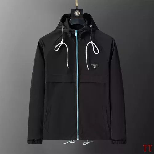 Cheap Prada Jackets Long Sleeved For Men #1355238 Replica Wholesale [$64.00 USD] [ITEM#1355238] on Replica Prada Jackets