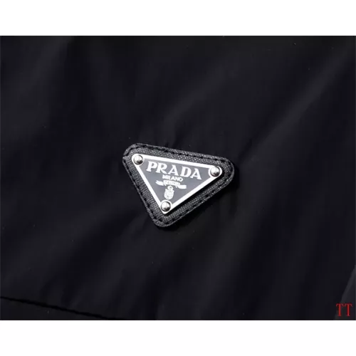 Cheap Prada Jackets Long Sleeved For Men #1355238 Replica Wholesale [$64.00 USD] [ITEM#1355238] on Replica Prada Jackets