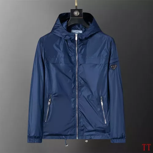 Prada Jackets Long Sleeved For Men #1355241