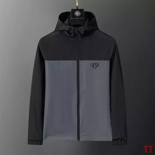 Prada Jackets Long Sleeved For Men #1355242