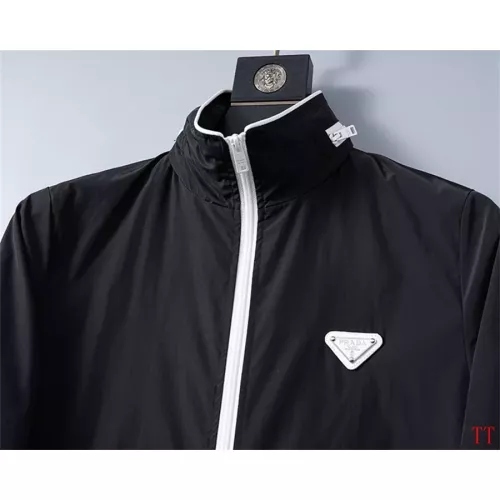 Cheap Prada Jackets Long Sleeved For Men #1355244 Replica Wholesale [$64.00 USD] [ITEM#1355244] on Replica Prada Jackets