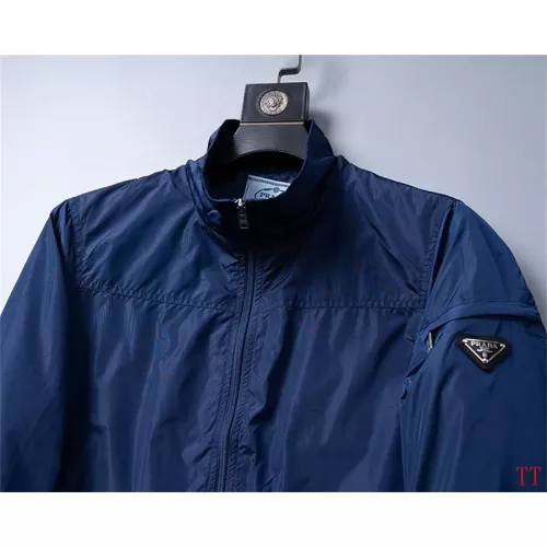Cheap Prada Jackets Long Sleeved For Men #1355248 Replica Wholesale [$64.00 USD] [ITEM#1355248] on Replica Prada Jackets