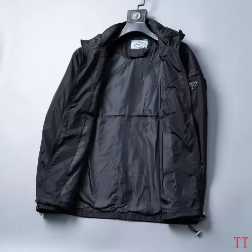 Cheap Prada Jackets Long Sleeved For Men #1355249 Replica Wholesale [$64.00 USD] [ITEM#1355249] on Replica Prada Jackets
