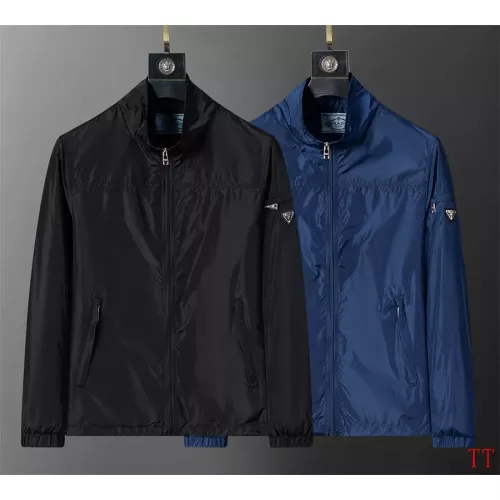 Cheap Prada Jackets Long Sleeved For Men #1355249 Replica Wholesale [$64.00 USD] [ITEM#1355249] on Replica Prada Jackets