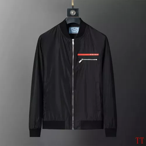 Prada Jackets Long Sleeved For Men #1355250